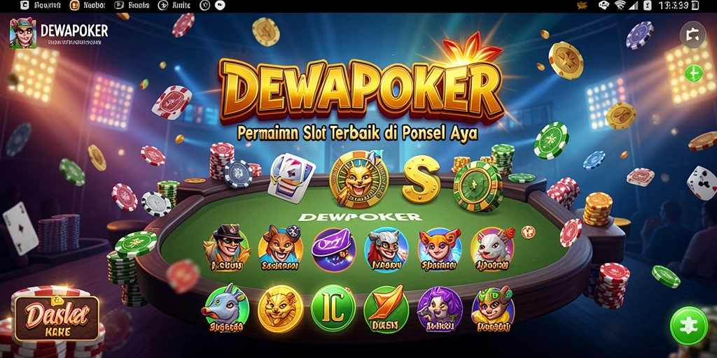 Tangkapan layar utama DEWAPOKER menampilkan gameplay Slot yang seru dan mengasyikkan.