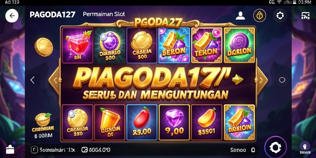 Gameplay intens dan grafis menarik dalam PAGODA127.