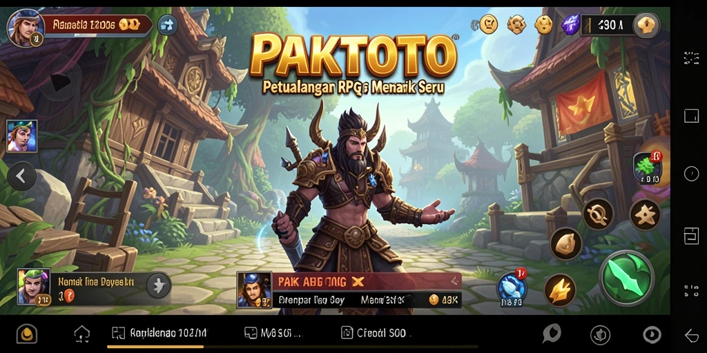 Tampilan gameplay PAKTOTO yang memukau dan seru