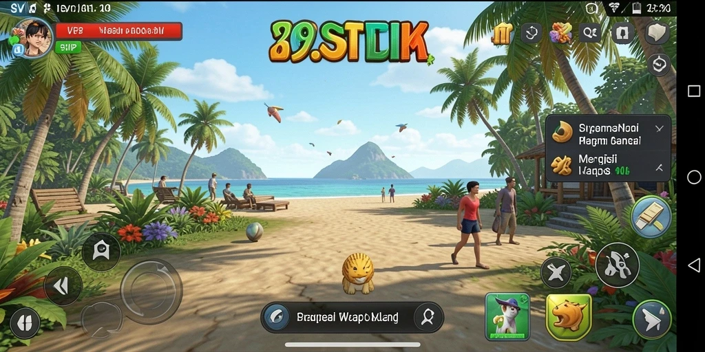 Screenshot gameplay SVIP1 yang menampilkan keseruan tantangan Casual.