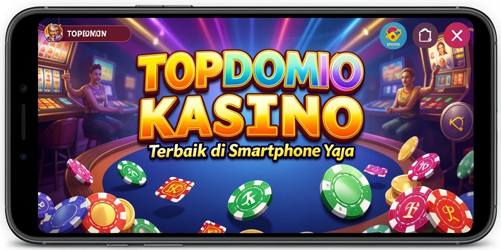 Tampilan gameplay seru dalam aplikasi Kasino TOPDOMINO.