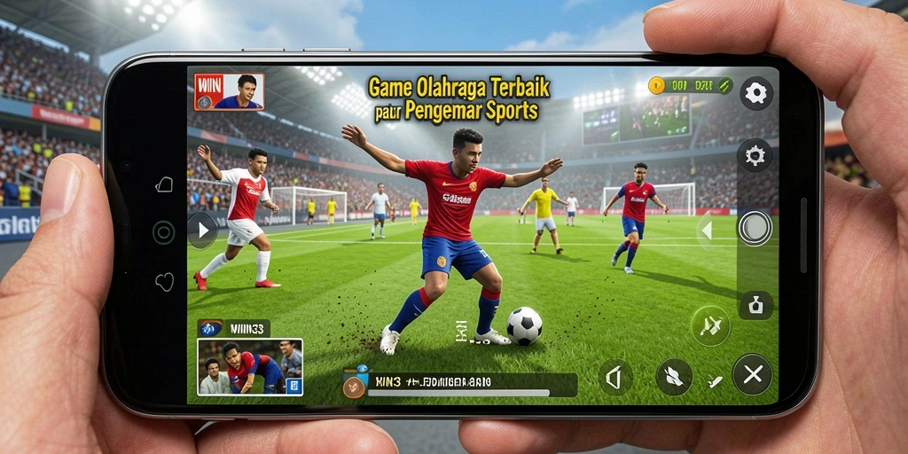 Tampilan gameplay seru dari WIN33 dengan aksi olahraga yang mendebarkan.