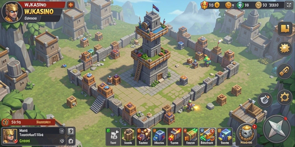 Tampilan gameplay seru dan menantang di WJKASINO.
