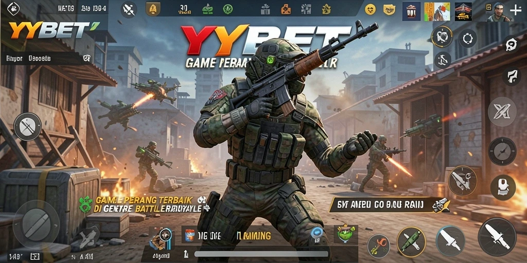 Tampilan menegangkan dari pertempuran multiplayer di YYBET.